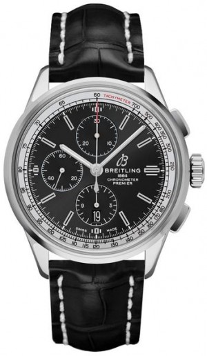 Breitling Premier Chronograph 42 Black Watch A13315351B1P1