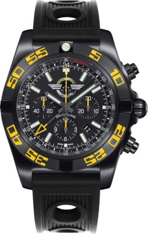 Breitling Chronomat GMT Onyx Black Men's Watch MB04108P/BD76-201S