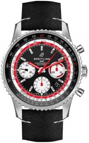 Breitling Navitimer B01 Cronografo 43 Swissair Tang Watch AB01211B1B1X1