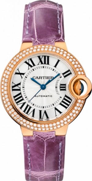 Orologio da donna Cartier Ballon Bleu Oro rosa 18 carati Diamante Donna WE902066