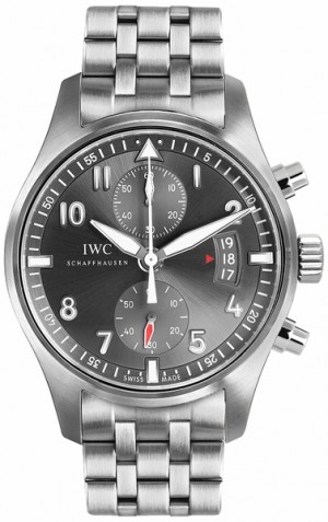 IWC Spitfire Chronograph Ardoise Grey Dial Orologio da uomo IW387804