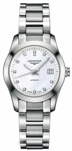 Longines Conquest Calibro L595 Orologio da donna Dress Watch Watch L2.285.4.87.6