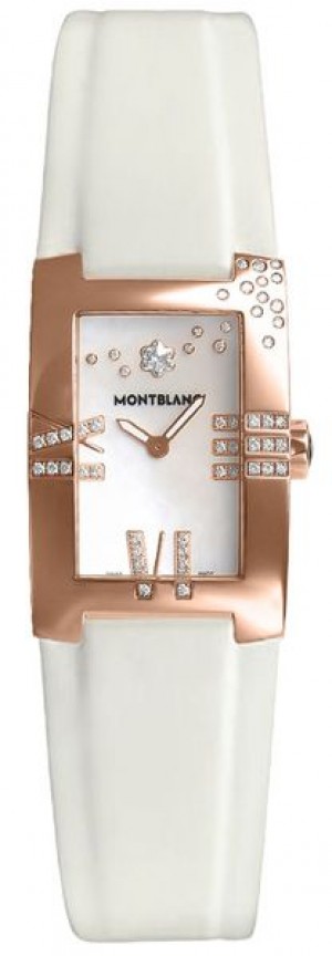 MontBlanc Profilo Elegance Orologio da donna in oro rosa 18 carati massiccio 104288
