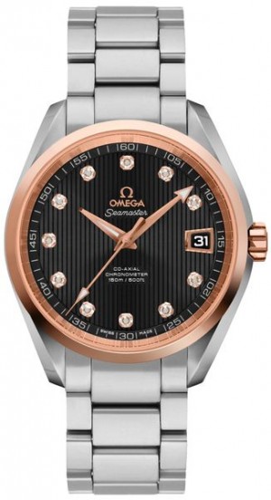 Omega Seamaster Aqua Terra Aqua Terra Solid Rose Gold & Stainless Men's Watch 231.20.39.21.51.003
