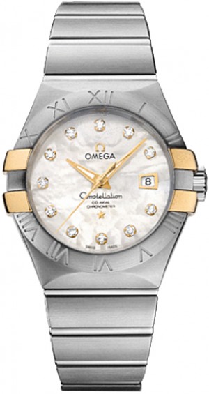 Omega Constellation Diamond Hour Markers Orologio da donna 123.20.31.20.55.004