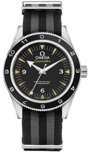 Omega Seamaster James Bond Black Dial Orologio da uomo 233.32.41.21.01.001