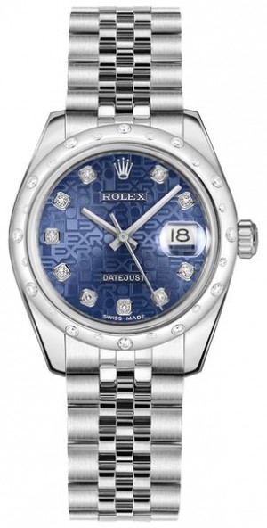 Orologio Rolex Datejust 31 Blue Jubilee Donna 178344