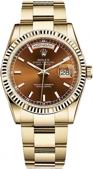 Rolex Day-Date 36 Orologio di lusso da uomo 118238