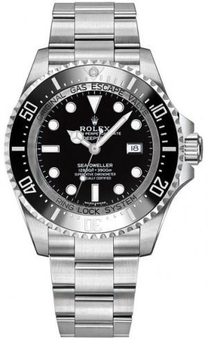 Orologio Rolex Deepsea Black Dial Orologio da uomo 116660