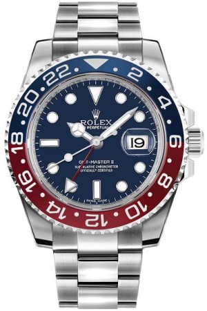 Rolex GMT-Master II Orologio da uomo con quadrante blu 116719BLRO