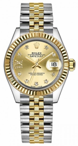 Rolex Lady-Datejust 28 Orologio da donna di lusso 279173