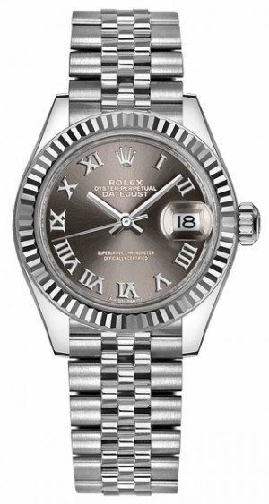Rolex Lady-Datejust 28 Orologio da donna in acciaio 279174
