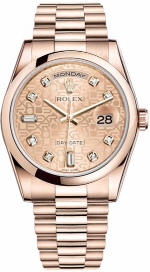 Rolex Day-Date 36 Orologio da uomo di lusso 118205