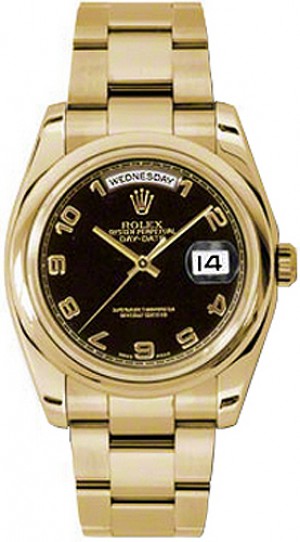 Rolex Day-Date 36 Orologio d'oro automatico da uomo 118208