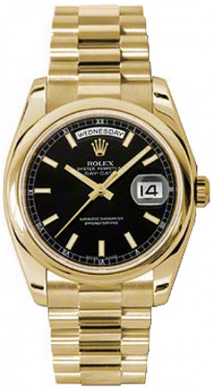 Rolex Day-Date 36 Orologio automatico in oro massiccio 118208