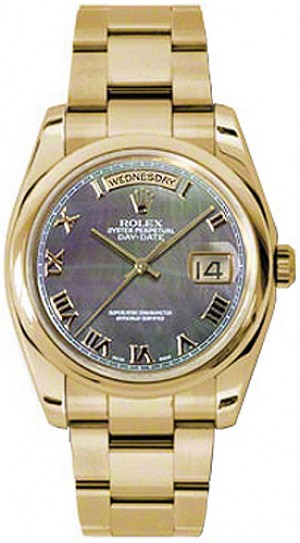 Rolex Day-Date 36 Orologio da uomo in oro giallo massiccio 118208
