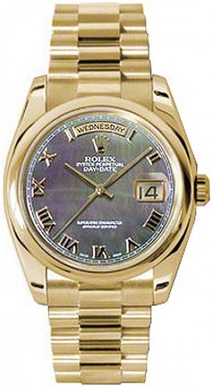 Rolex Day-Date 36 President Bracciale President Orologio d'oro 118208