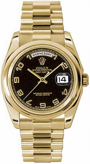Rolex Day-Date 36 Orologio d'oro automatico 118208