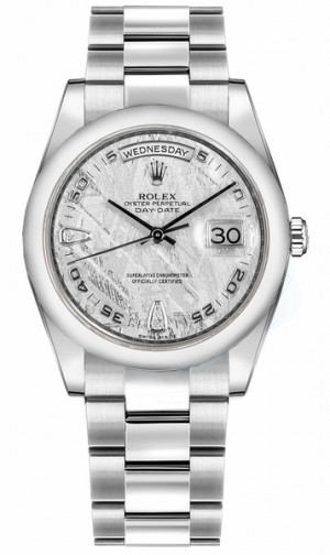 Rolex Day-Date 36 Diamond White Gold Watch 118209