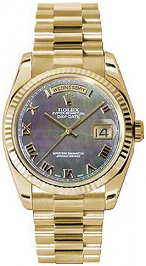 Rolex Day-Date 36 Orologio svizzero automatico d'oro 18 carati 118238
