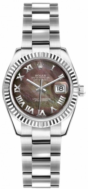 Rolex Lady-Datejust 26 Orologio da donna Pearl Watch 179174