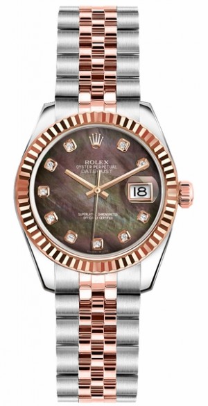 Rolex Lady-Datejust 26 Steel & Rose Gold Watch 179171