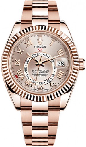 Rolex Sky-Dweller Orologio d'oro rosa 326935